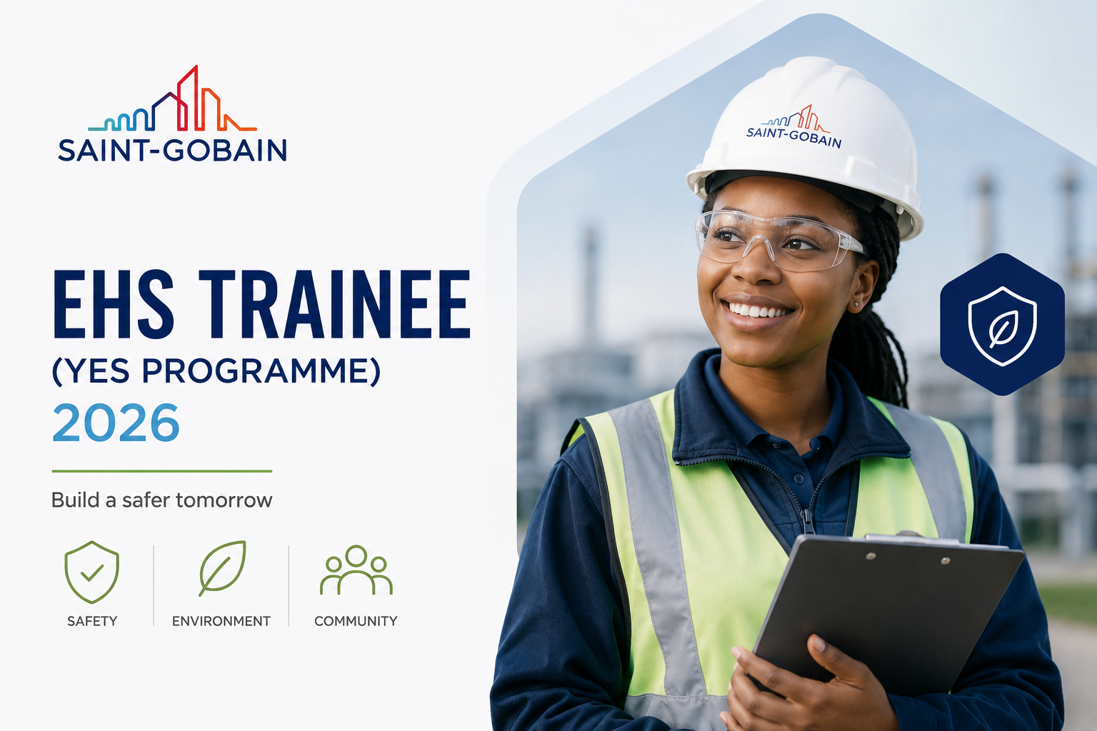 Saint-Gobain EHS Trainee (YES Programme) 2026
